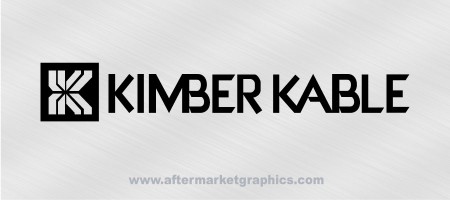 Kimber Kable Audio Decals - Pair (2 pieces)